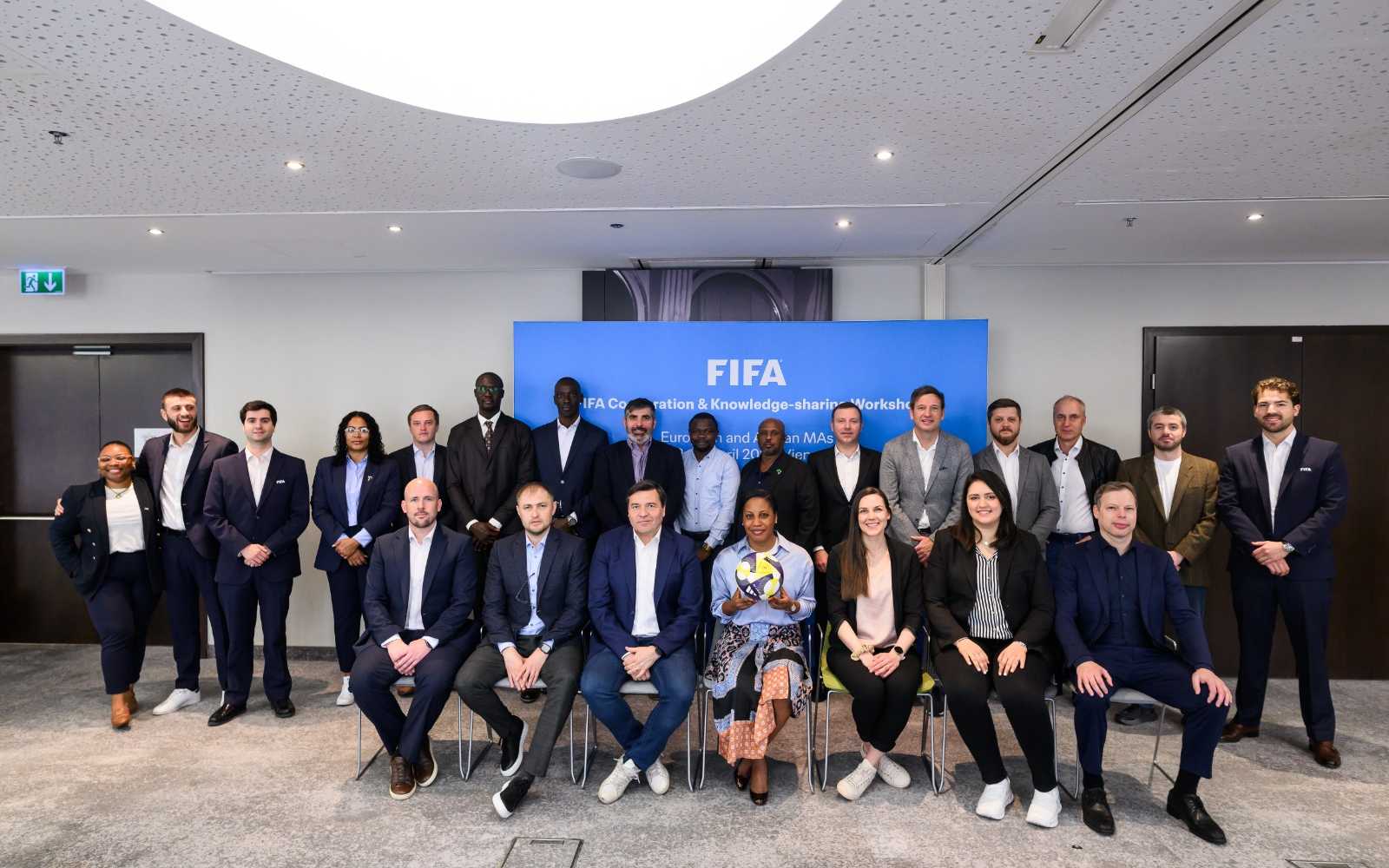 African football associations join European counterparts in FIFA knowledge-sharing workshop